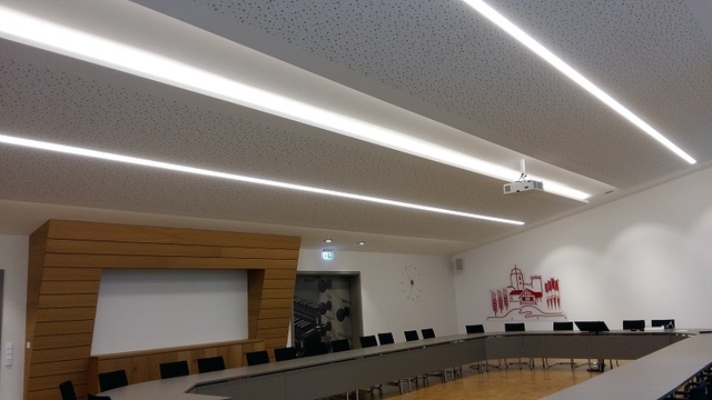 Umbau des Sitzungssaal im Rathaus Borgentreich